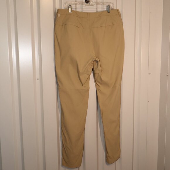 Lululemon Mens Commission Classic Tapered Golf Pants Ventilated Tan Size 36 - Picture 2 of 12